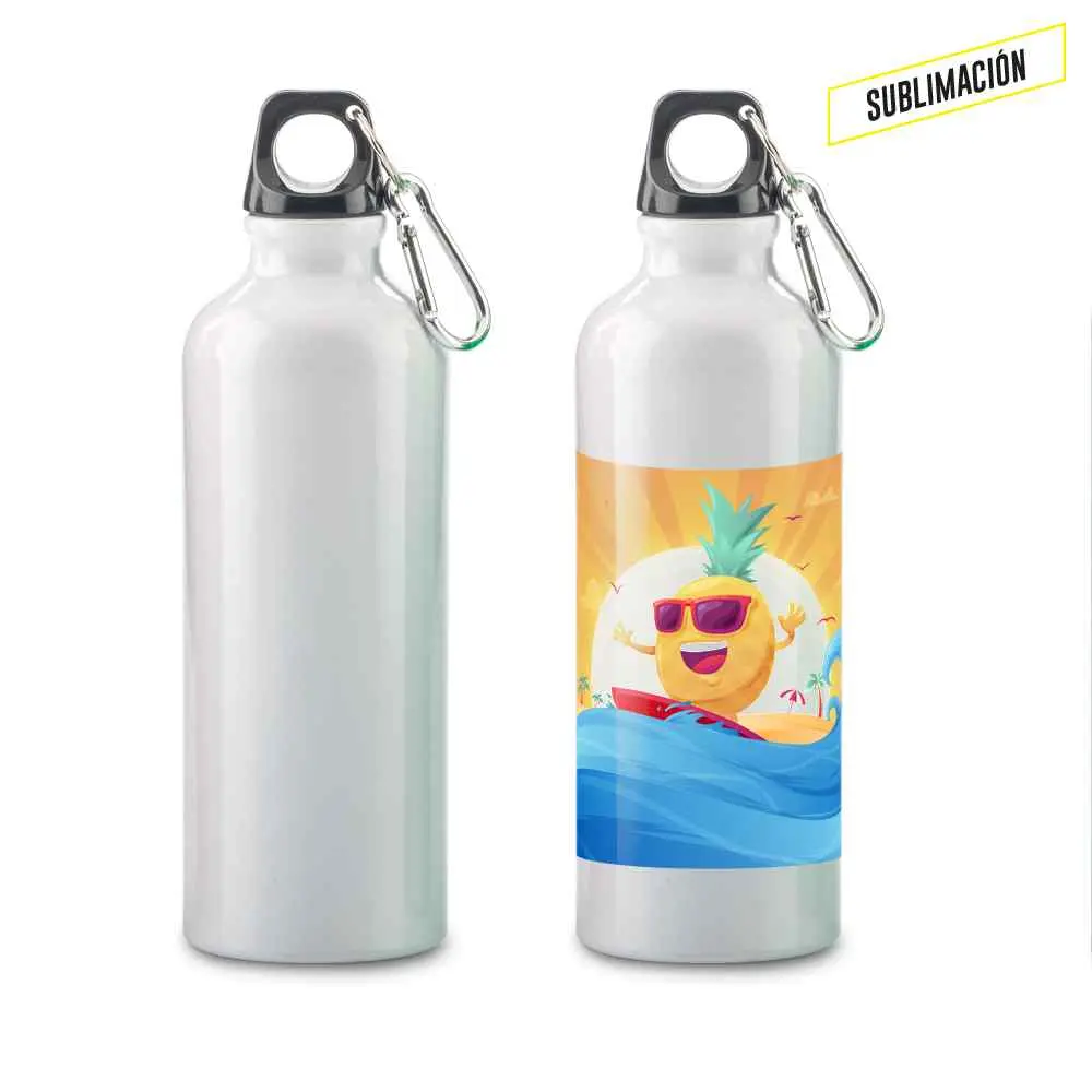Botilito Metálico Sublimación Sport Bottle 500ml - PromoHit
