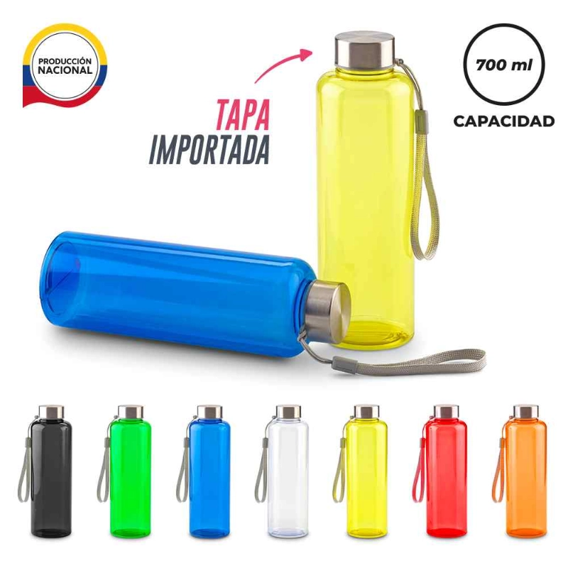 Botilito plástico personalizado para merchandising empresarial