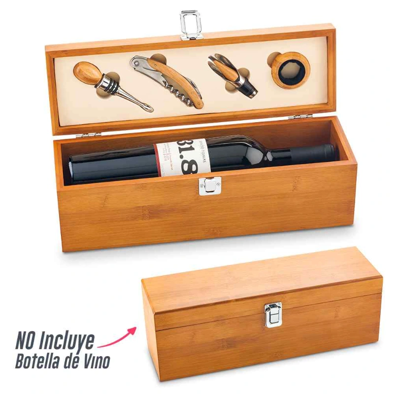 Set de vino premium para regalos ejecutivos empresariales