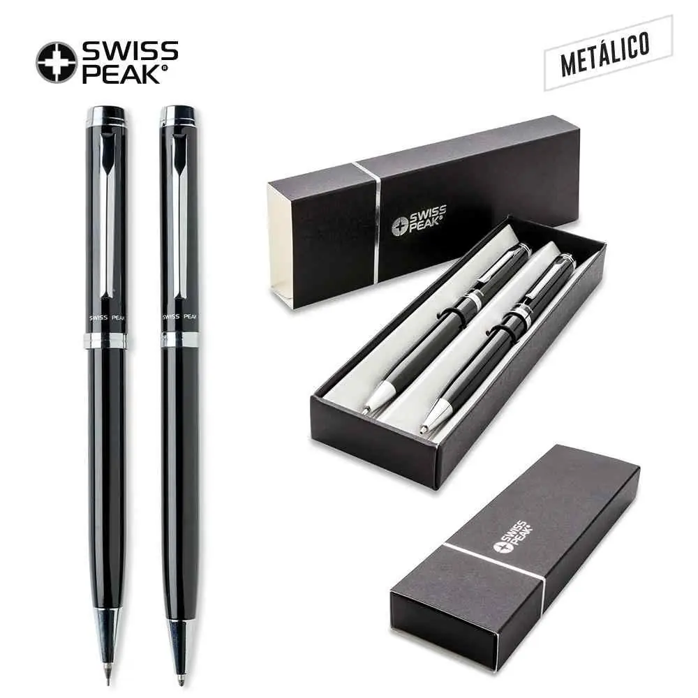 Set de Bolígrafos Swiss Peak Luzern - PromoHit