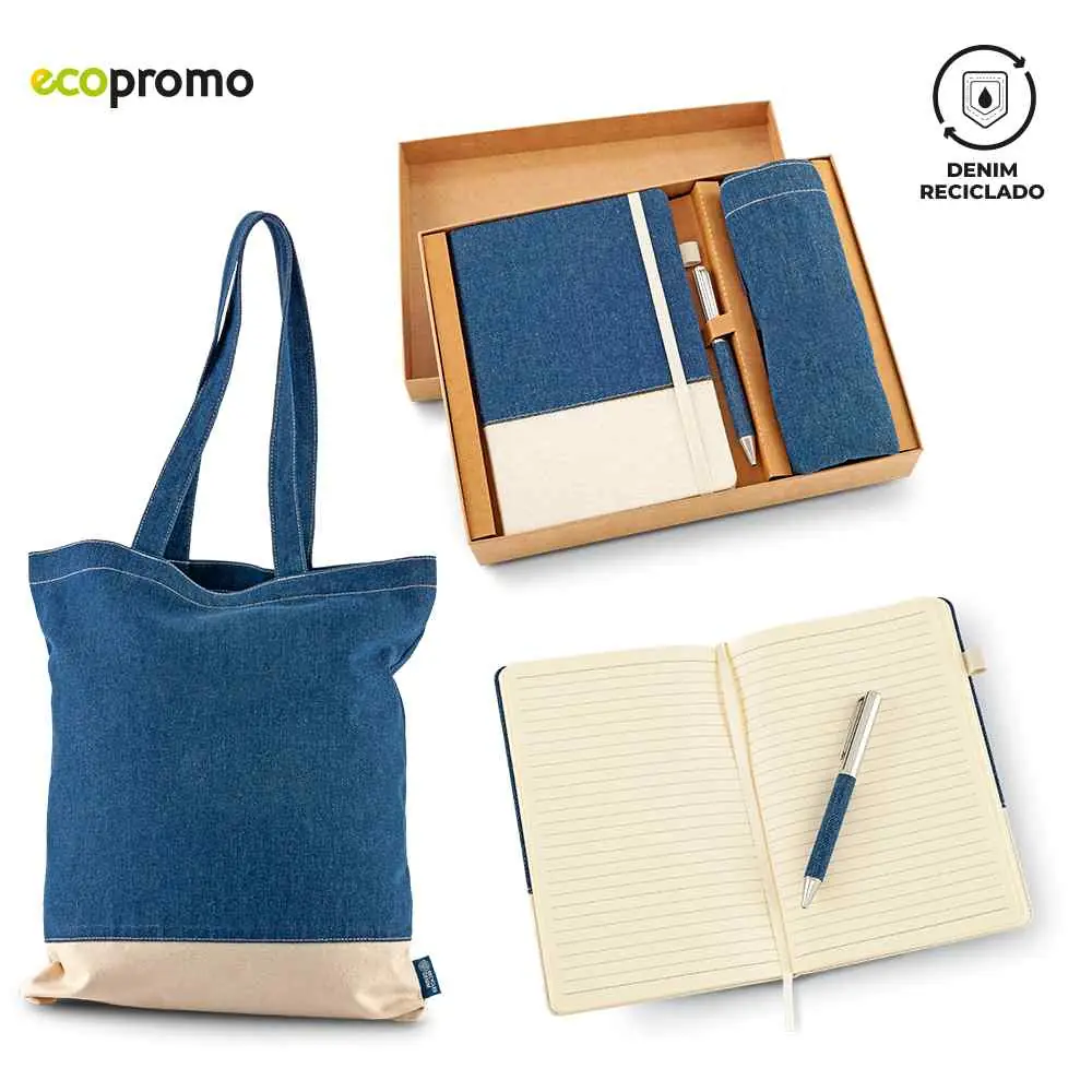 Set Ecológico Denim NUEVO - PromoHit